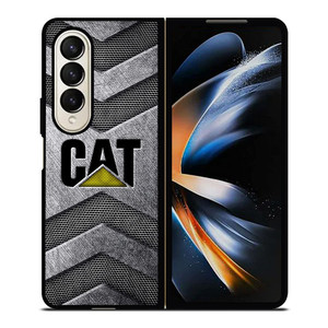 CATERPILLAR TRACTOR CAT METAL LOGO Samsung Galaxy Z Fold 4 Case Cover