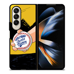 CHARLIE BROWN SNOOPY ISTO E TOQUIO Samsung Galaxy Z Fold 4 Case Cover