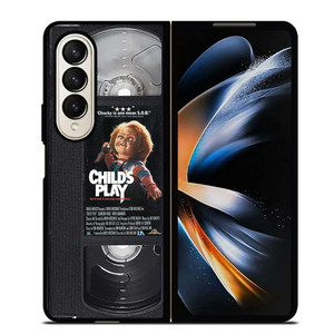 CHUCKY CHILD'S PLAY HORROR TAPE Samsung Galaxy Z Fold 4 Case Cover