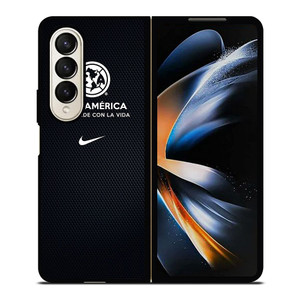 CLUB AMERICA BLACK LOGO Samsung Galaxy Z Fold 4 Case Cover