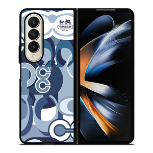 COACH LEATHERWARE Samsung Galaxy Z Fold 4 Case Cover