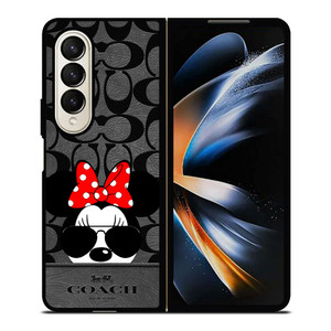 COACH NEW YORK DISNEY MICKEY MOUSE Samsung Galaxy Z Fold 4 Case Cover COACH NEW YORK DISNEY MICKEY MOUSE Samsung Galaxy Z Fold 4 Case Cover