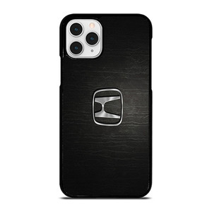 HONDA CHROME LOGO LEATHER iPhone 11 Pro Case HONDA CHROME LOGO LEATHER iPhone 11 Pro Case