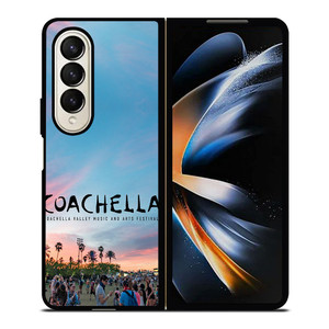 COACHELLA MUSIC AND ART FESTIVAL Samsung Galaxy Z Fold 4 Case Cover COACHELLA MUSIC AND ART FESTIVAL Samsung Galaxy Z Fold 4 Case Cover