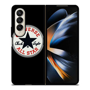 CONVERSE ALL STAR LOGO Samsung Galaxy Z Fold 4 Case Cover CONVERSE ALL STAR LOGO Samsung Galaxy Z Fold 4 Case Cover