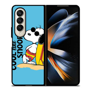 COOL LIKE SNOOPY THE PEANUTS Samsung Galaxy Z Fold 4 Case Cover COOL LIKE SNOOPY THE PEANUTS Samsung Galaxy Z Fold 4 Case Cover
