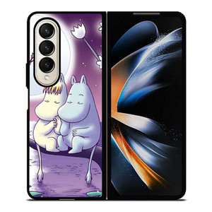 CUTE MOOMIN CARTOON Samsung Galaxy Z Fold 4 Case Cover CUTE MOOMIN CARTOON Samsung Galaxy Z Fold 4 Case Cover