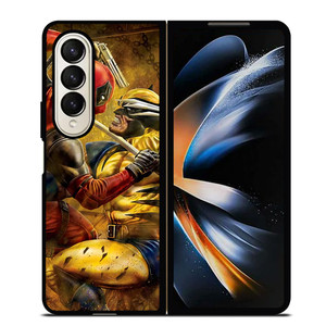 DEADPOOL VS WOLVERINE MARVEL Samsung Galaxy Z Fold 4 Case Cover