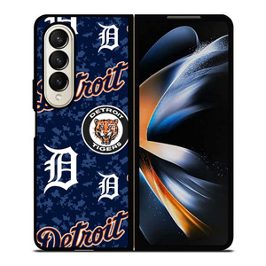 DETROIT TIGERS Samsung Galaxy Z Fold 4 Case Cover