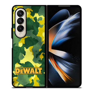 DEWALT LOGO GREEN ARMY Samsung Galaxy Z Fold 4 Case Cover DEWALT LOGO GREEN ARMY Samsung Galaxy Z Fold 4 Case Cover
