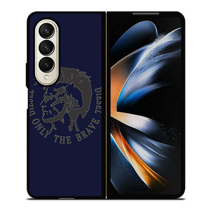 DIESEL ONLY BRAVE Samsung Galaxy Z Fold 4 Case Cover DIESEL ONLY BRAVE Samsung Galaxy Z Fold 4 Case Cover