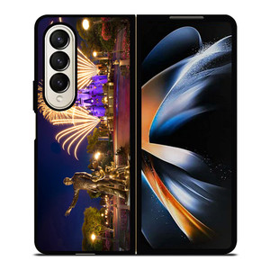 DISNEY CASTLE WALT FIREWORK Samsung Galaxy Z Fold 4 Case Cover DISNEY CASTLE WALT FIREWORK Samsung Galaxy Z Fold 4 Case Cover