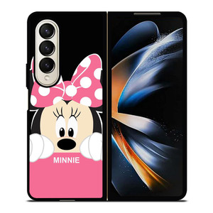 DISNEY MINNIE MOUSE CARTOON FLAT Samsung Galaxy Z Fold 4 Case Cover