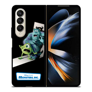 DISNEY PIXAR MONSTER INC SHOCKED Samsung Galaxy Z Fold 4 Case Cover