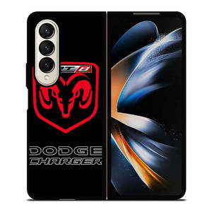 DODGE CHARGER SRT8 RAM Samsung Galaxy Z Fold 4 Case Cover DODGE CHARGER SRT8 RAM Samsung Galaxy Z Fold 4 Case Cover