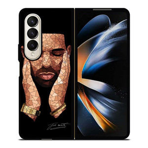 DRAKE ART SIGNATURE Samsung Galaxy Z Fold 4 Case Cover