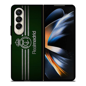 FC REAL MADRID GREEN Samsung Galaxy Z Fold 4 Case Cover FC REAL MADRID GREEN Samsung Galaxy Z Fold 4 Case Cover