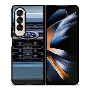 FORD LOGO CAR EMBLEM Samsung Galaxy Z Fold 4 Case Cover FORD LOGO CAR EMBLEM Samsung Galaxy Z Fold 4 Case Cover