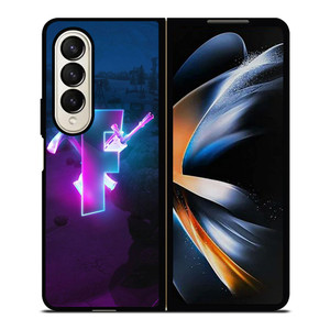 FORNITE GLOWING LOGO Samsung Galaxy Z Fold 4 Case Cover FORNITE GLOWING LOGO Samsung Galaxy Z Fold 4 Case Cover