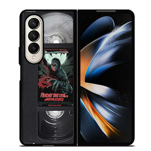 FRIDAY THE 13TH JASON TAPE Samsung Galaxy Z Fold 4 Case Cover FRIDAY THE 13TH JASON TAPE Samsung Galaxy Z Fold 4 Case Cover