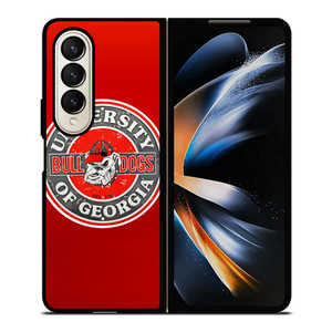 GEORGIA BULLDOGS UGA UNIVERSITY Samsung Galaxy Z Fold 4 Case Cover GEORGIA BULLDOGS UGA UNIVERSITY Samsung Galaxy Z Fold 4 Case Cover