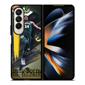 GIANNIS ANTETOKOUNMPO MILWAUKEE BUCKS Samsung Galaxy Z Fold 4 Case Cover