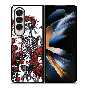 GRATEFUL DEAD BONES AND ROSES Samsung Galaxy Z Fold 4 Case Cover
