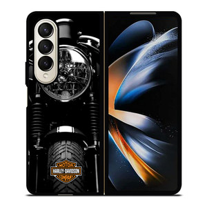 HARLEY DAVIDSON MOTORCYCLE LOGO 2 Samsung Galaxy Z Fold 4 Case Cover HARLEY DAVIDSON MOTORCYCLE LOGO 2 Samsung Galaxy Z Fold 4 Case Cover