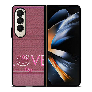 HELLO KITTY VINTAGE Samsung Galaxy Z Fold 4 Case Cover HELLO KITTY VINTAGE Samsung Galaxy Z Fold 4 Case Cover