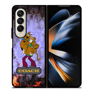 HOT COACH SCOOBY DOO N SHAGGY Samsung Galaxy Z Fold 4 Case Cover HOT COACH SCOOBY DOO N SHAGGY Samsung Galaxy Z Fold 4 Case Cover