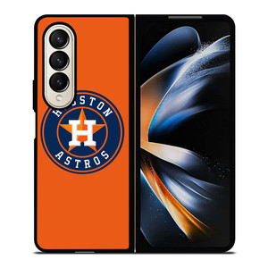 HOUSTON ASTROS MLB Samsung Galaxy Z Fold 4 Case Cover HOUSTON ASTROS MLB Samsung Galaxy Z Fold 4 Case Cover