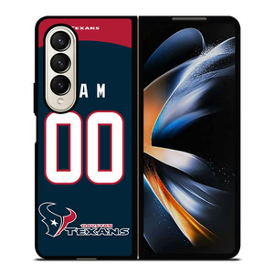 HOUSTON TEXANS SAM Samsung Galaxy Z Fold 4 Case Cover