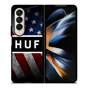 HUF AMERICAN FLAG Samsung Galaxy Z Fold 4 Case Cover