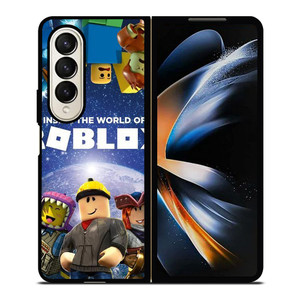 INSIDE THE WORLD OF ROBLOX Samsung Galaxy Z Fold 4 Case Cover INSIDE THE WORLD OF ROBLOX Samsung Galaxy Z Fold 4 Case Cover