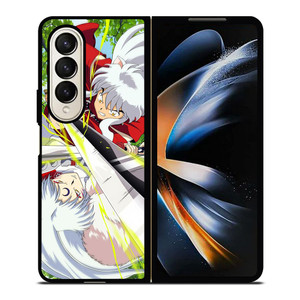 INUYASHA VS SESSHOMARU MANGA ANIME Samsung Galaxy Z Fold 4 Case Cover