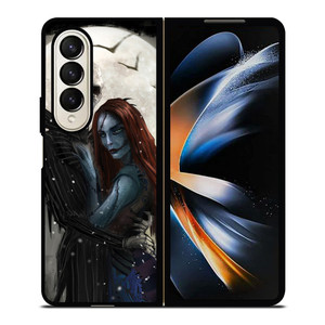 JACK AND SALLY NIGHTMARE BEFORE CHRISTMAS Samsung Galaxy Z Fold 4 Case Cover