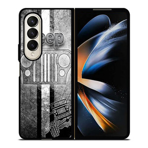 JEEP LOGO SILVER Samsung Galaxy Z Fold 4 Case Cover
