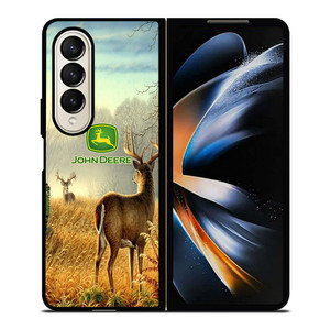 JOHN DEERE TRACTOR SYMBOL Samsung Galaxy Z Fold 4 Case Cover JOHN DEERE TRACTOR SYMBOL Samsung Galaxy Z Fold 4 Case Cover