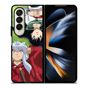 KAGOME AND INUYASHA ANIME MANGA Samsung Galaxy Z Fold 4 Case Cover