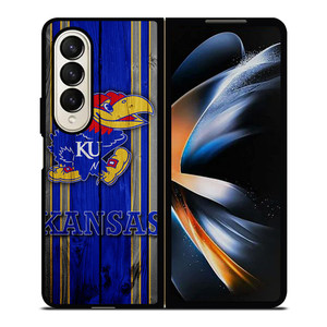 KANSAS JAYHAWKS LOGO Samsung Galaxy Z Fold 4 Case Cover