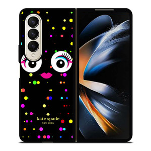 KATE SPADE COLORFULL MONSTER EYE Samsung Galaxy Z Fold 4 Case Cover
