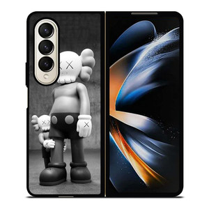 KAWS RETRO 60`s Samsung Galaxy Z Fold 4 Case Cover