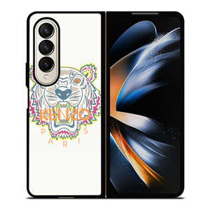 KENZO PARIS WHITE Samsung Galaxy Z Fold 4 Case Cover