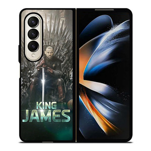 KING JAMES LEBRON GAME THRONES Samsung Galaxy Z Fold 4 Case Cover