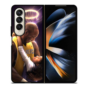 KOBE AND GIGI BRIANT Samsung Galaxy Z Fold 4 Case Cover