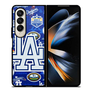 LA DODGERS LOGO 2 Samsung Galaxy Z Fold 4 Case Cover
