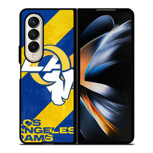 LA LOS ANGELES RAMS Samsung Galaxy Z Fold 4 Case Cover LA LOS ANGELES RAMS Samsung Galaxy Z Fold 4 Case Cover