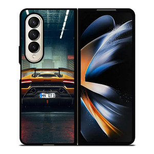 LAMBORGHINI CAR DRIVE Samsung Galaxy Z Fold 4 Case Cover LAMBORGHINI CAR DRIVE Samsung Galaxy Z Fold 4 Case Cover