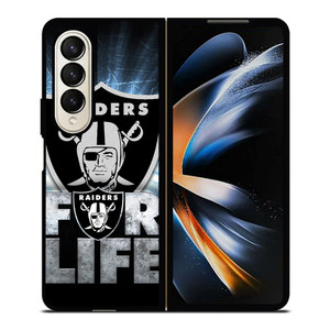 LAS VEGAS RAIDERS FOOTBALL LOGO Samsung Galaxy Z Fold 4 Case Cover