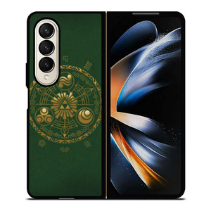 LEGEND OF ZELDA SHEIKAH LOGO Samsung Galaxy Z Fold 4 Case Cover LEGEND OF ZELDA SHEIKAH LOGO Samsung Galaxy Z Fold 4 Case Cover